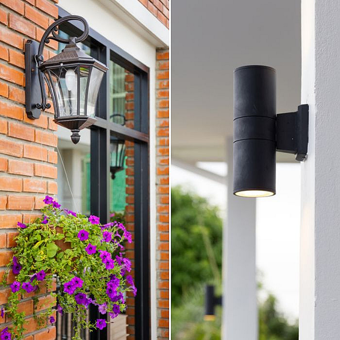 Eclairage extérieur, jardin, applique, lampe led, éclairage led