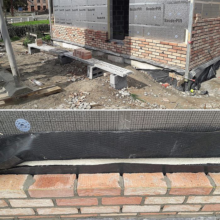 travaux de maçonnerie, maçon, brique, façade, jointoyage