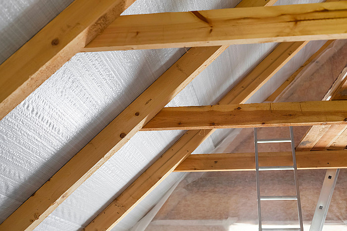 Travaux d'isolation de toiture