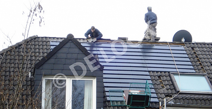 Pose de panneaux photovoltaïques