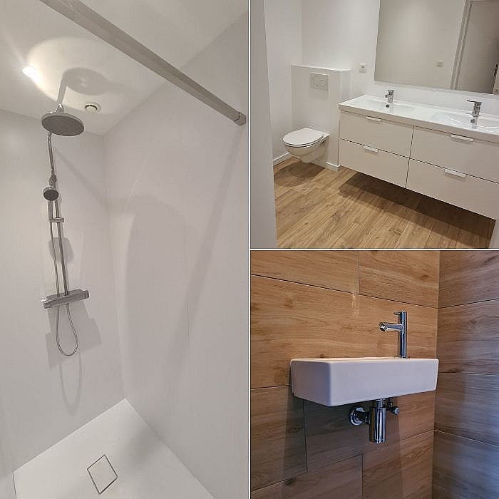 Travaux de plomberie, salle de bain, canalisation, robinetterie, mitigeur