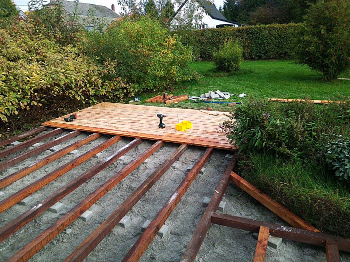Création de terrasse