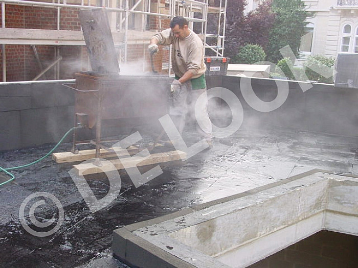 Construction de toitures plates