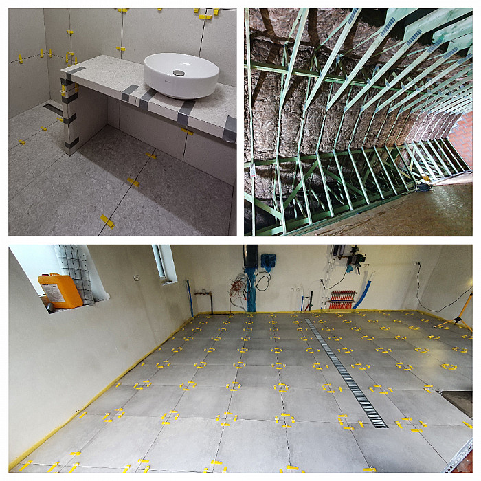 Travaux de rénovation, démolition, parquet, salle de bain, nouvelle cuisine