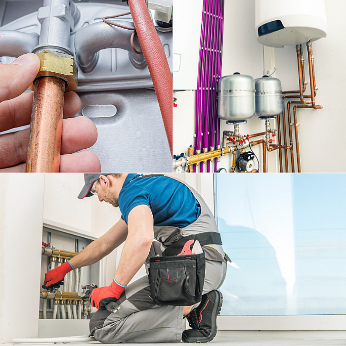 Chauffagiste, chauffage, installateur, système de chauffage, chaudière