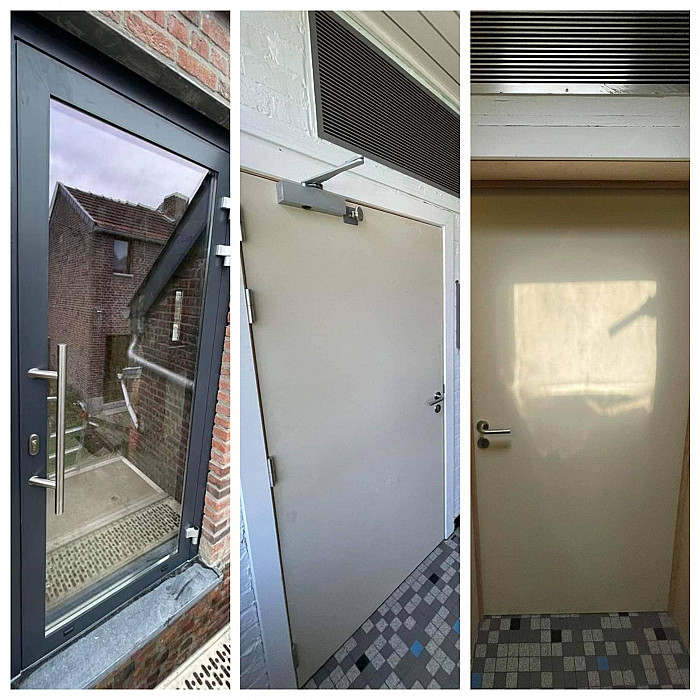 Menuisier, installation de porte, portes intérieures, portes extérieures