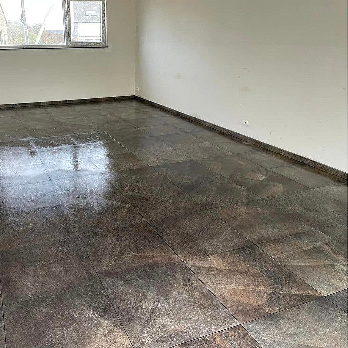 Pose de carrelage, véranda, carreleurs