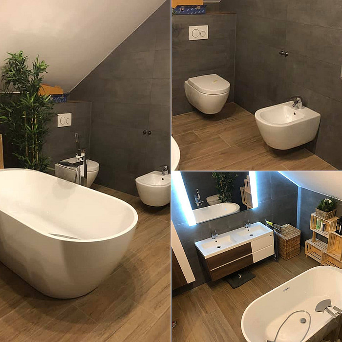 Reconstruction salle de bain, travaux de plomberie, canalisations