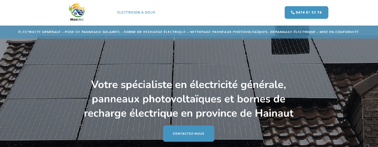 Max Elec | Électricien à Dour, Mons, Tournai