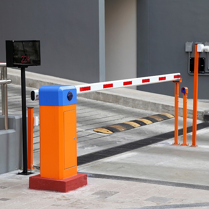 Gestion de parking, caméra, système de sécurité, entrée, sortie du parking