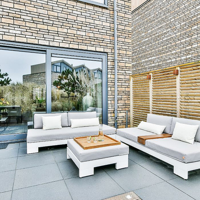 terrasse, nivellement, travaux de maçonnerie, chape