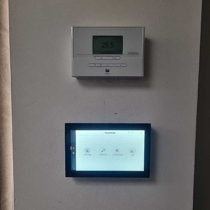 système de sécurité, alarme incendie, parlophone, surveillance caméra, électricien