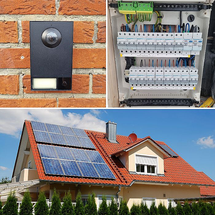 installation électrique, dépannage électrique, entretien électrique, mise en conformité électrique, systèmes de sécurité, climatisation, pompes à chaleur, panneaux photovoltaïques, bornes de recharge