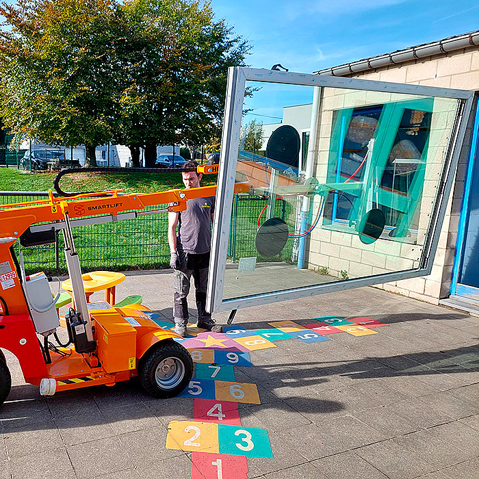 pose, installateur, menuisier, 