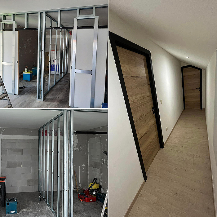 menuiserie, peinture intérieure, finitions, plafonneur