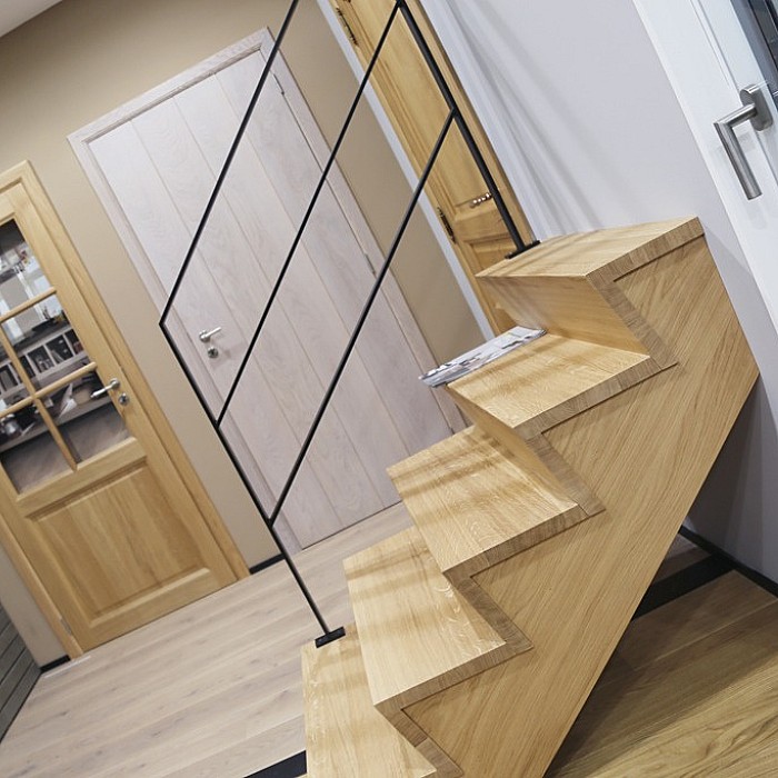 Escaliers en bois, création d'escaliers, menuiserie intérieure