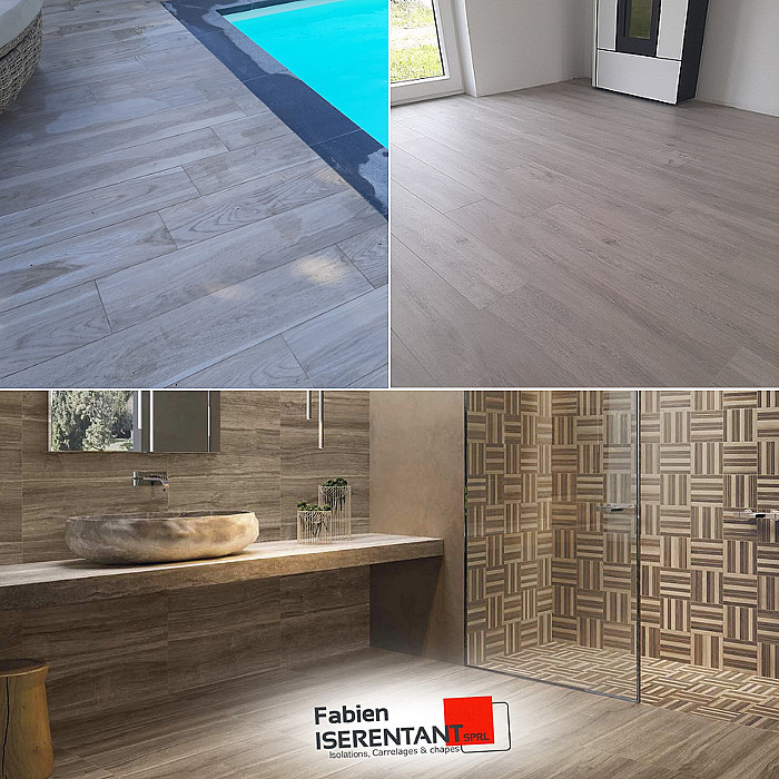 Carrelage, pose, rénovation, chape, chape sèche, nouvelle salle de bain