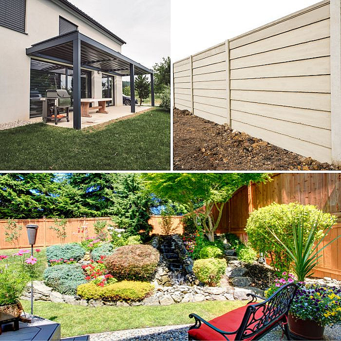 Menuiserie, construction générale, maison clé sur porte, rénovation, isolation, plomberie, 
                  électricité, nouvelle salle de bain, travaux de toitures, aménagement de jardin, éclairage 
                  extérieur, pergola