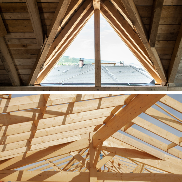 Charpentier, aménagement, comble, isolation