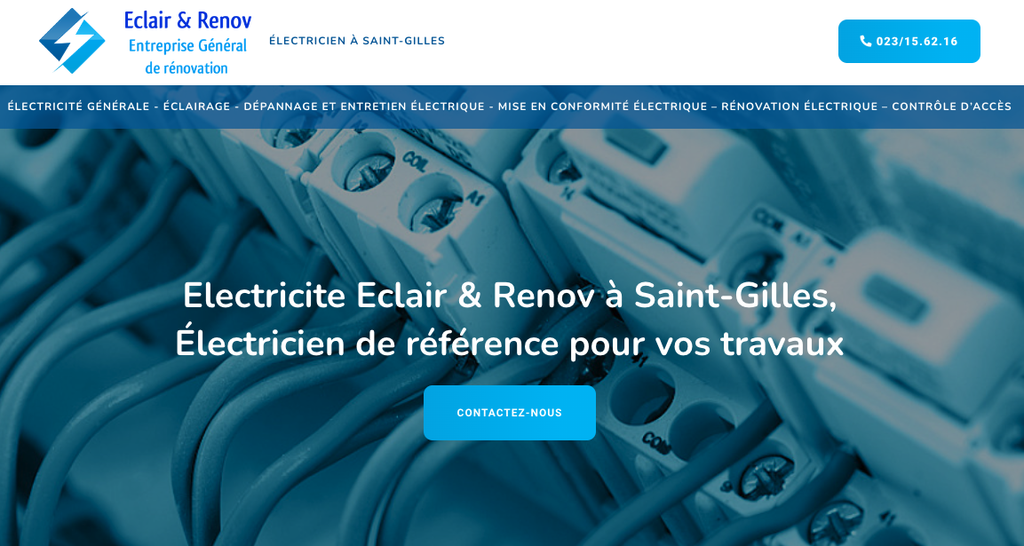 Electricite Eclair & Renov | Électricité Générale à Saint-Gilles ...