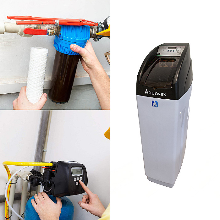 installation sanitaires, traitement de l'eau, adoucisseur d'eau