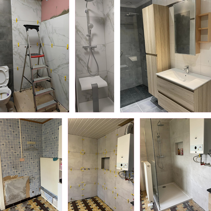 Meubles, mobiliers, toilettes, plomberie, salle de bain complète