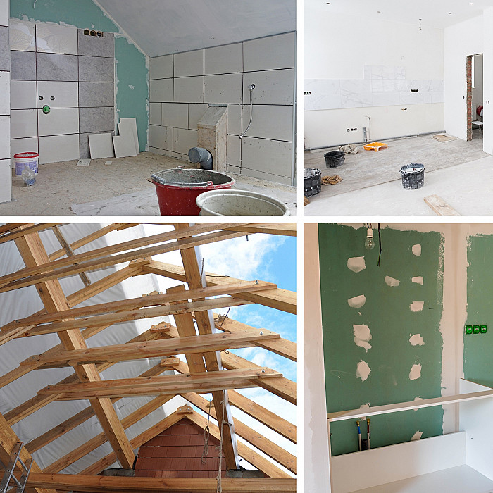 Construction, maçon, rénovation, transformation, travaux, habitation, annexe, extension, béton, maçonnerie, salle de bain, électricité, chauffage