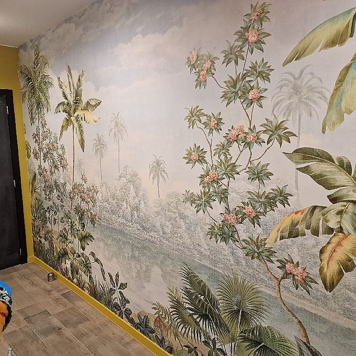 tapisserie, papier peint