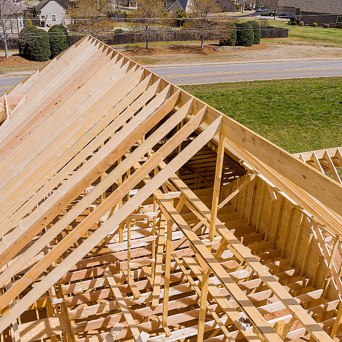 Charpente, construction, boisn ossature bois, toiture, couvreur