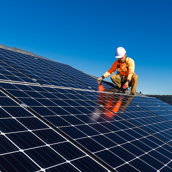 Panneaux solaires, photovoltaÏques, basse énergie, maison passive, installation