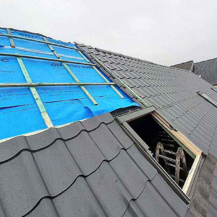 dépannage toiture, fuite de toiture, réparation de toiture, étanchéité de toiture, Sprimont, Verviers