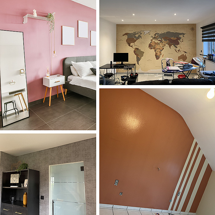 Peintre décorateur, peinture, décoration, décoration intérieure, parquet, peinture bâtiment