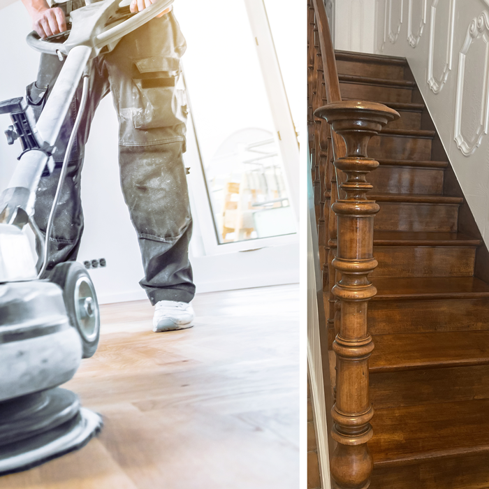 Restauration de parquet, rénovation de sol en bois, planchers