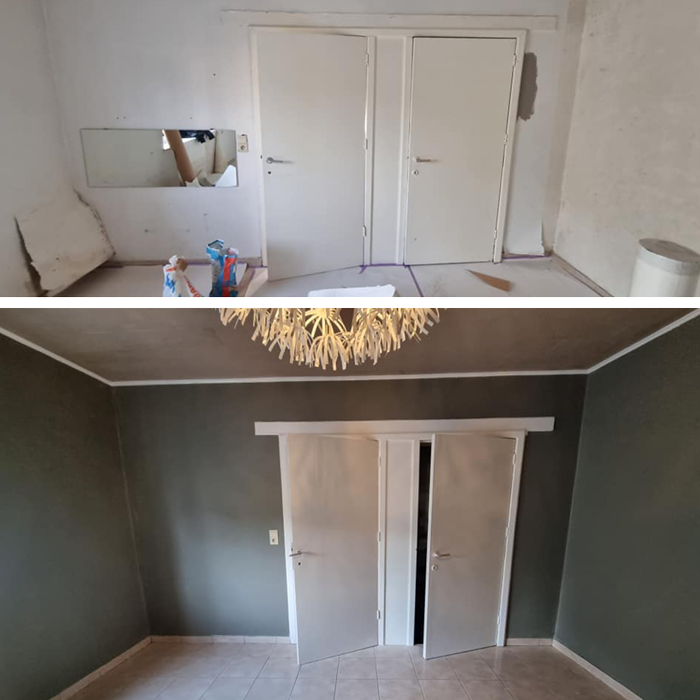 nouvelle peinture, couleur de peinture, peintre en bâtiment