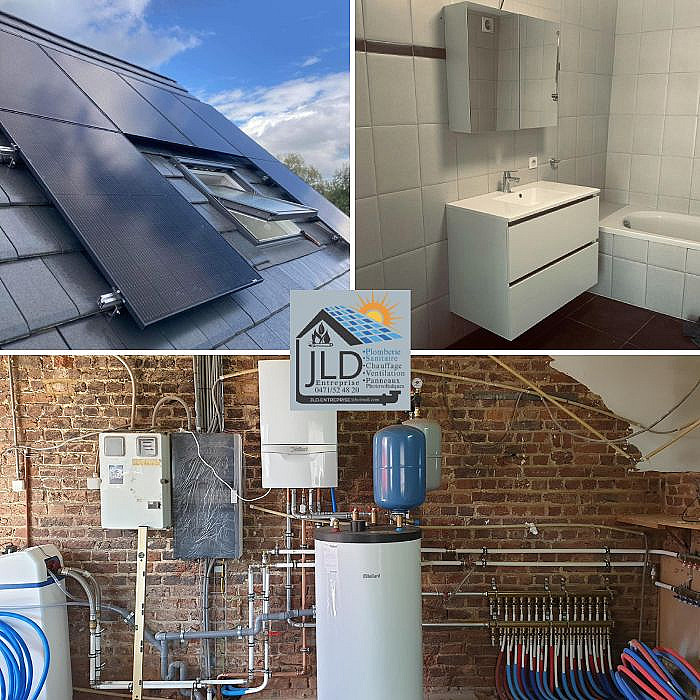 chauffage au gaz, chauffage au mazout, chauffage central, chauffage électrique, pompe à chaleur, ventilation, installation de chauffage, entretien de chauffage, dépannage de chauffage, plomberie, sanitaires, canalisations, salle de bain, panneaux photovoltaïques