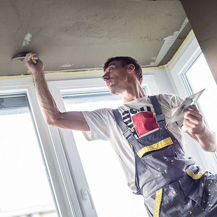 Cloisonnage, pose de carrelage, carreleur, plafonds, faux-plafonds