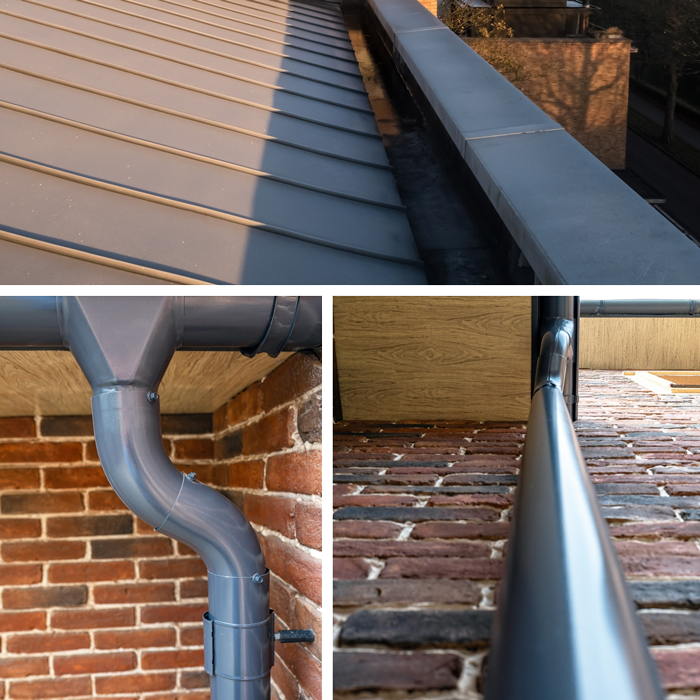 Nouvelle gouttières, réparation de corniches