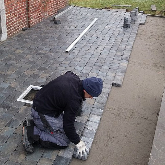 Nouveau carrelage, pavage, pavé