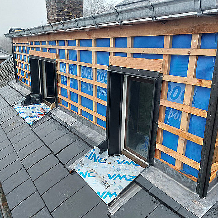 isolation de toiture, couvreur à Herve, isolant, travaux de toiture, aménagement de grenier, isolation par l'extérieur