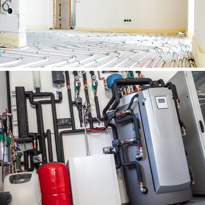 Installateur, système de chauffage