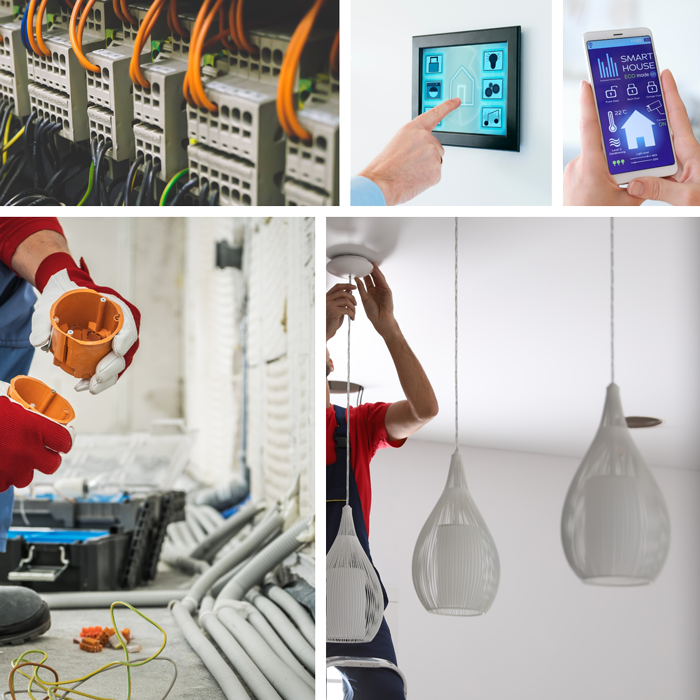 Nouvelle installation, construction, rénovation, domotique, maison connéctée