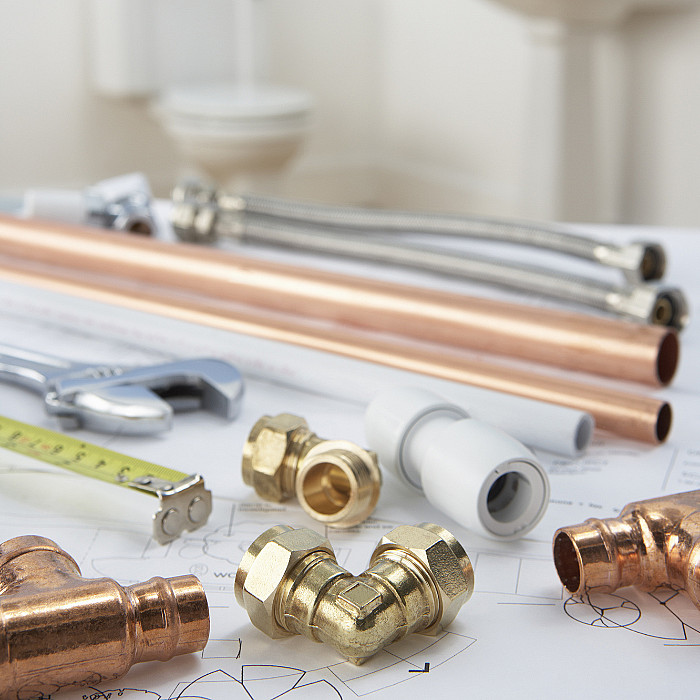 Plombier, plomberie, tuyaux, salle de bain, chauffage