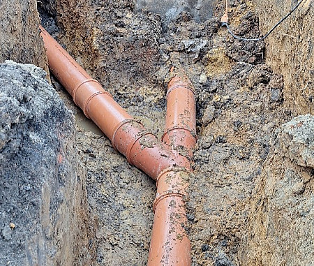 égouttage, réseaux d’égouttage, drainage, station d’épuration, inspection par caméra, détection des fuites.