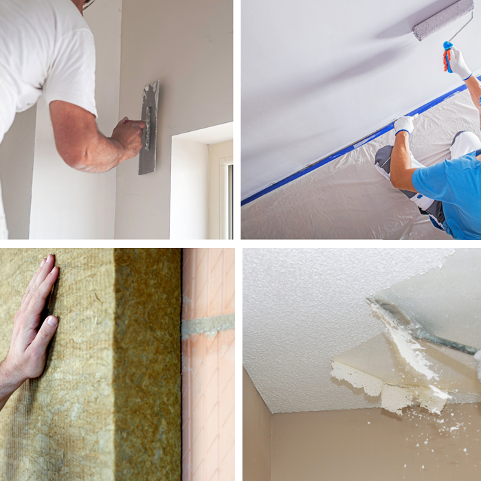 rénovation, isolation de toiture et des combles, plafonneur