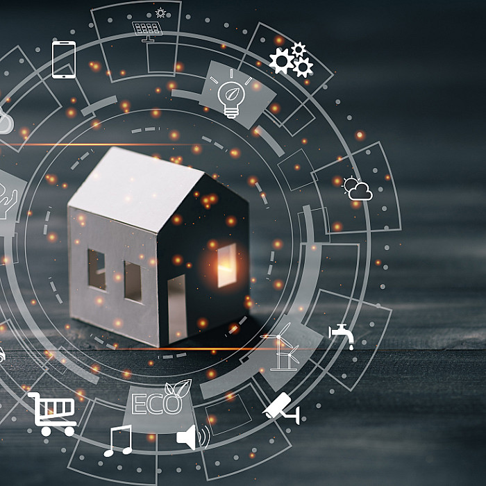 domotique, maison connectée, connexion sans fils, éclairage, chauffage, alarme, électricité