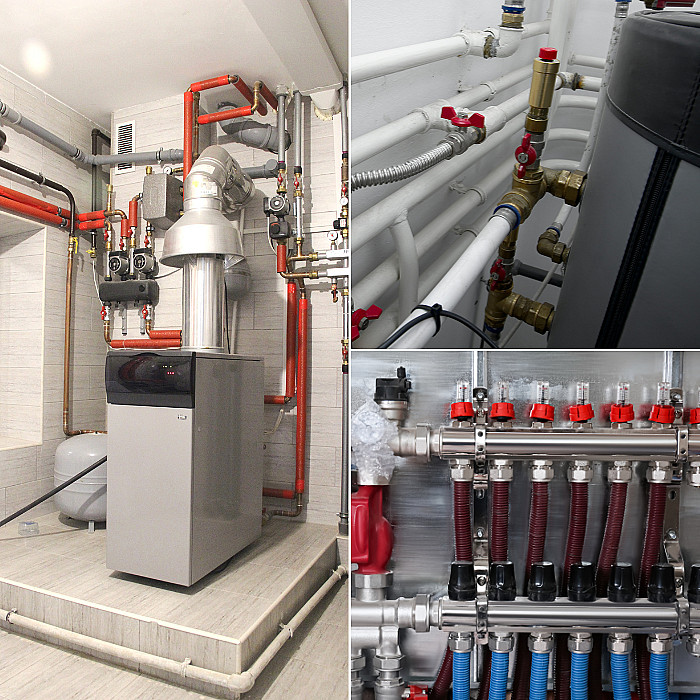 Installation de chauffage, gaz, mazout, chauffagiste