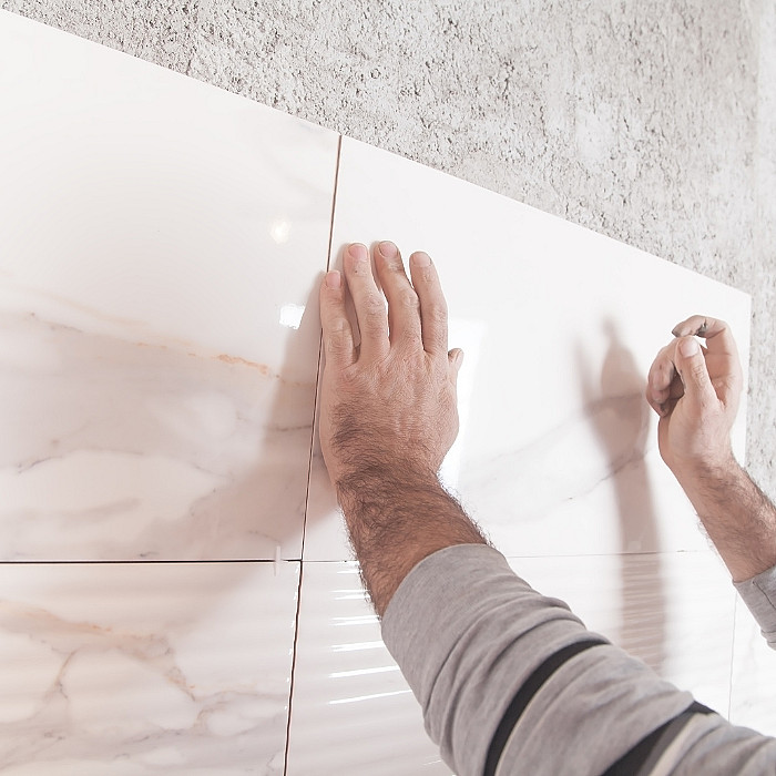 Carrelage mural, carreleur