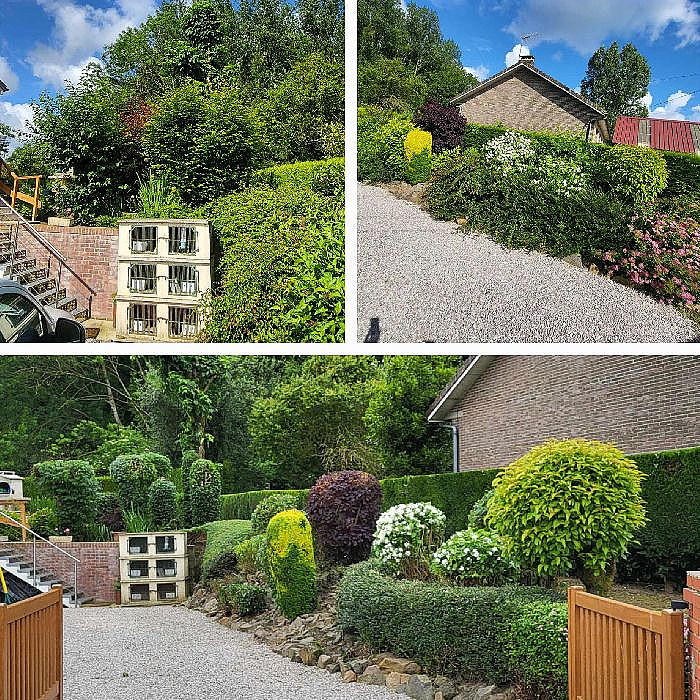 Aménagement paysager, Conception de jardins, Paysagiste professionnel, Entretien
                  de jardins, Création d'espaces verts, Design extérieur, Installation de pelouses,
                  Arrosage automatique, Plantation d'arbres et d'arbustes, Élagage et taille des arbres,
                  Aménagement de terrasses, Murs végétaux, Allées et pavages, Bassins et fontaines,
                  Jardins zen, Paysage écologique, Aménagement de cours, Clôtures et barrières,
                  Services horticoles, Éclairage extérieur