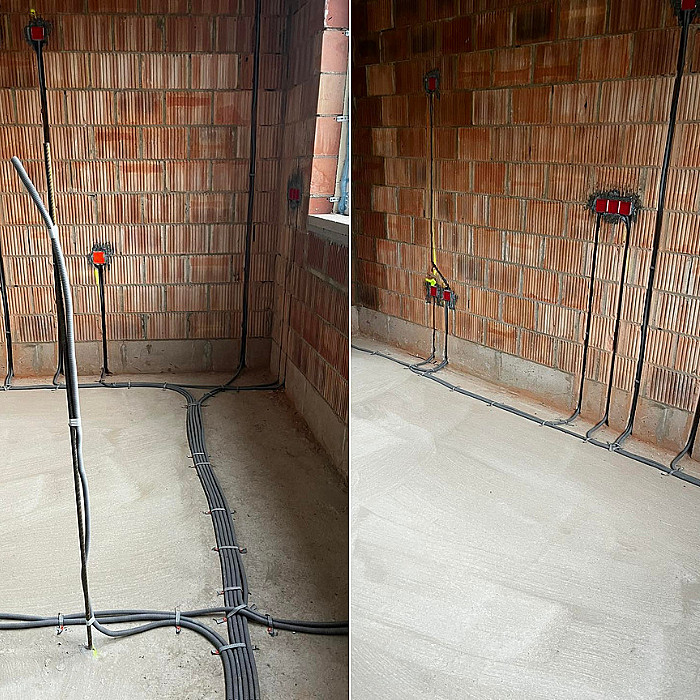 Electricien, circuits électriques, installation, mise en cofnormité