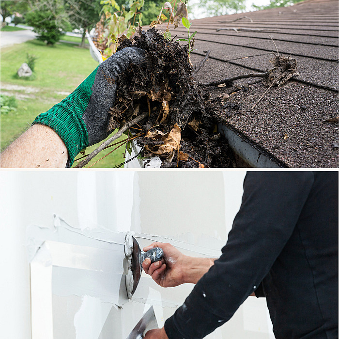 Murs et plafonds, cloisons, crépi, faux plafonds, peinture, plafonnage, ravalement de façade, 
                   rénovation de façade, corniches et gouttières, nettoyage de corniches, Jette, Zaventem, Merchtem